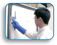 Door gasket cleaning Door gasket cleaning